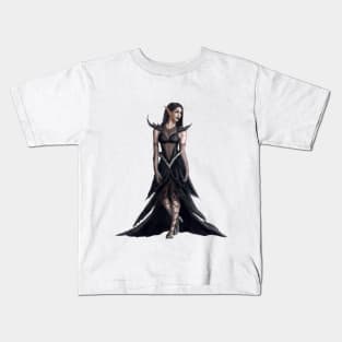 Goth Girl Kids T-Shirt